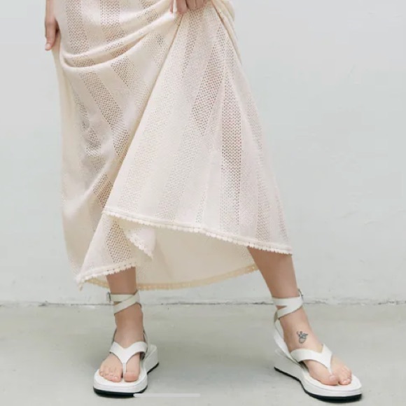 Zara Leather Strap Sandals